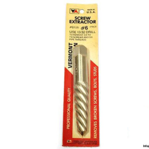 VERMONT AMERICAN 21816 No. 6 SCREW EXTRACTOR
