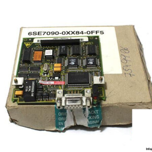 Siemens 6SE7 090-0XX84-0FF5 Master Drives Motion Control Communication Module