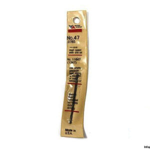 Vermont American 11847 Black Oxide Wire Gauge Drill BIT