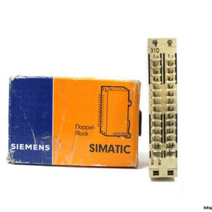 Siemens 6EC1 310-3A Potted Block 1 UP Counter