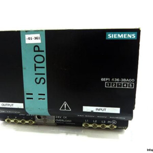 Siemens 6EP1 436-3BA00 Power Supply Module