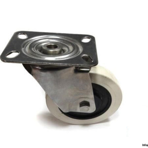 HIGH TEMPERATURE STAINLESS STEEL CASTORS 4- inch SWIVEL 572°F