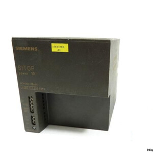 Siemens 6EP1 334-2BA00 Power Supply Module