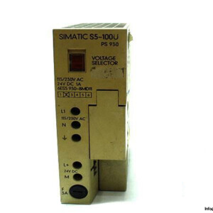 Siemens 6ES5 930-8MD11 Power Supply Module
