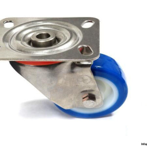 STAINLESS STEEL CASTORS 3-INCH SWIVEL 440-Lb