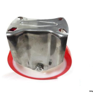 STAINLESS STEEL CASTORS 6-inch FIXED 617-Lb