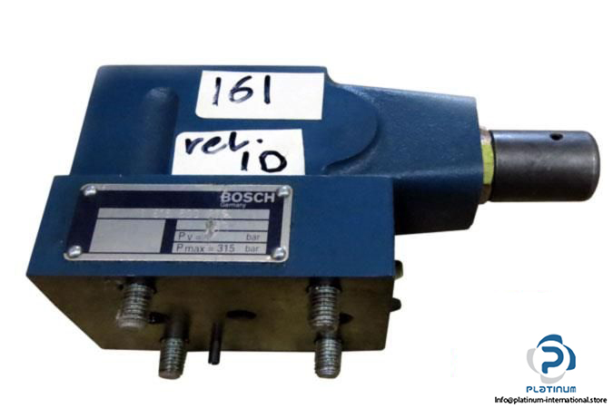 BOSCH 0 811 104 102 PRESSURE RELIEF VALVE (PILOT CONTROL VALVE