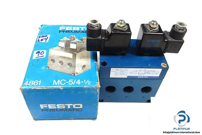 FESTO 4861 SOLENOID CONTROL VALVE