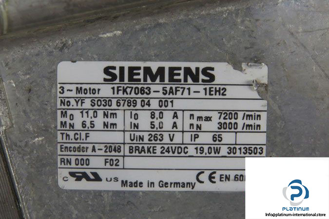 siemens-1fk7063-5af71-1eh2-servo-motor-label1