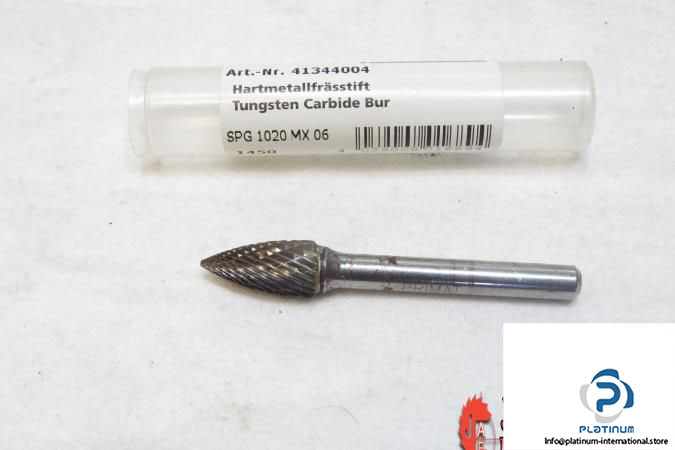 TUNGSTEN CARBIDE ROTARY BURRS SHAPE G TREE (SPG)