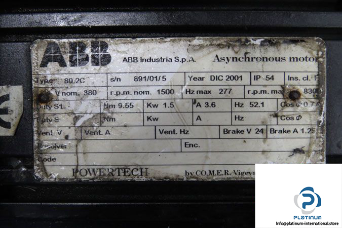 abb-ax-80-2c-asynchronous-motor-label