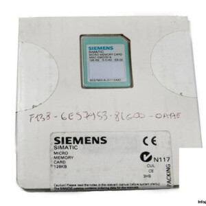 Siemens 6ES7 953-8LG11-0AA0 Memory Card