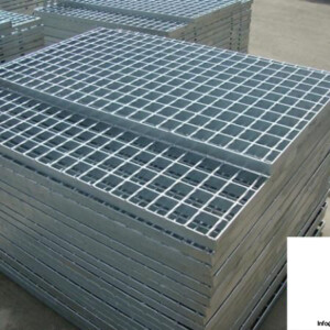 Galvanized Bar Grating Stair Treads