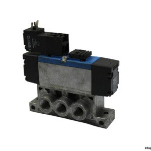 Festo-161067-air-solenoid-valve-with-plate