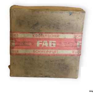FAG 3209 Double ROW Angular Contact Ball Bearing