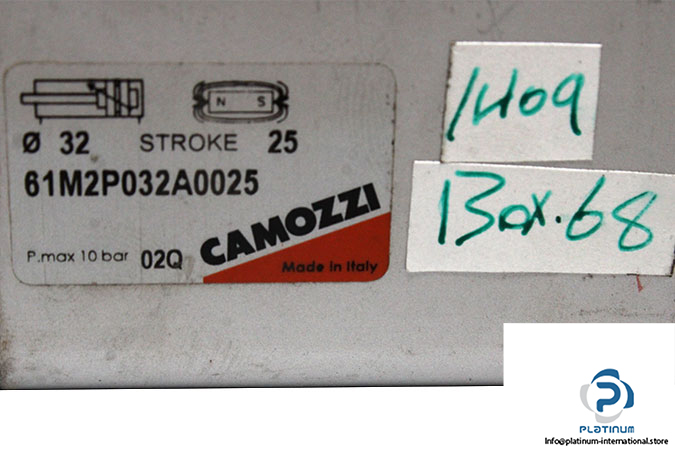 camozzi-61M2P032A0025-profile-barrel-cylinder-used-2
