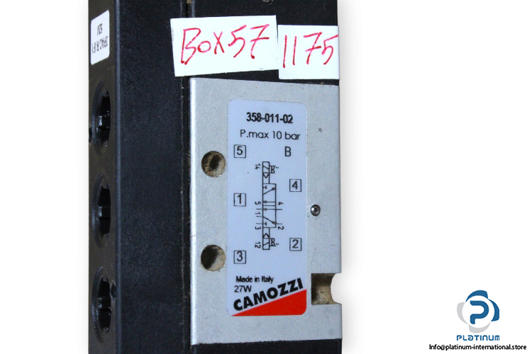 camozzi-358-011-02-double-solenoid-valve-used-3