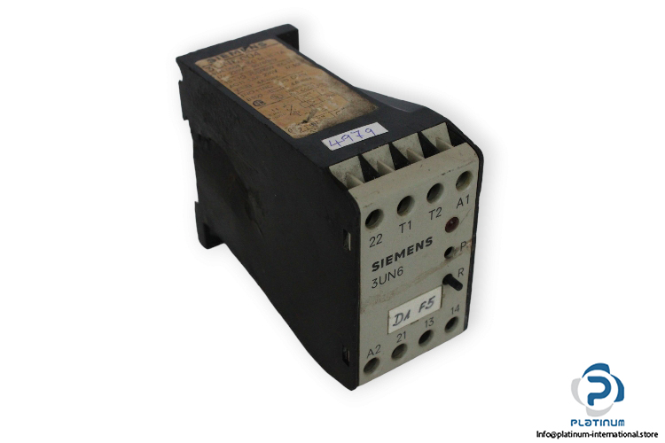 siemens-3UN6004-tripping-unit-(used)