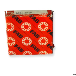 FAG 6304.2RSR Deep Groove Ball Bearing