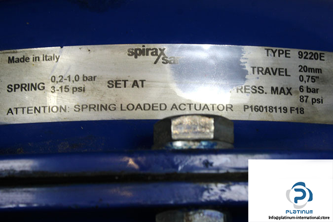 spirax sarco-js1030-control-valve_2_used
