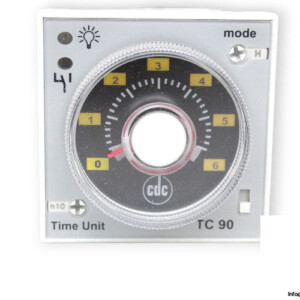 CDC TC 90 10 Funz Digital Timer
