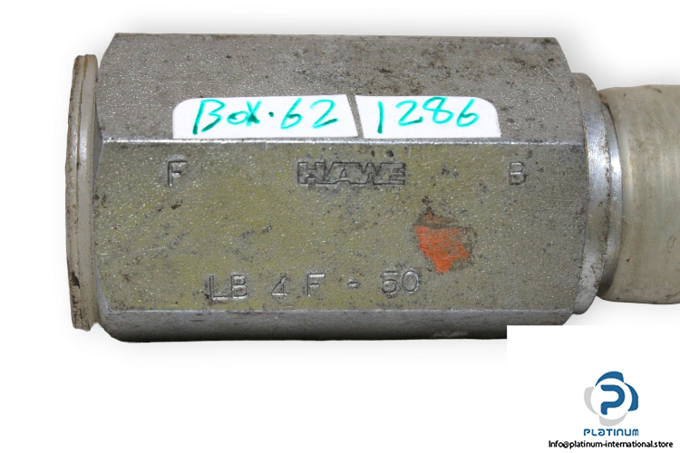 hawe-LB-4F-50-line-rupture-protection-valve-used-2