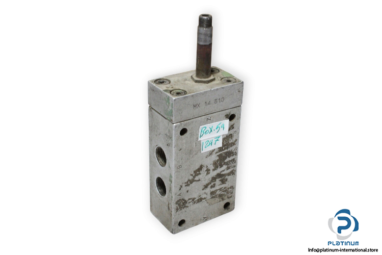 MX-14-510-single-solenoid-valve-used