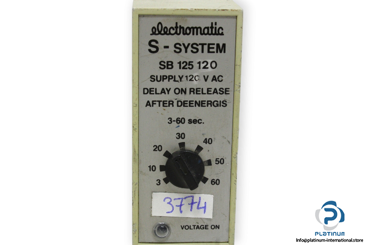 electromatic-SB-125-120-delay-on-release-timer-(used)-2