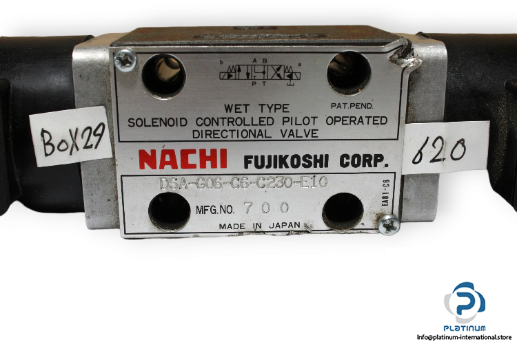 nachi-DSA-G06-C6-C230-E10-solenoid-controlled-pilot-operated-directional-valve-2
