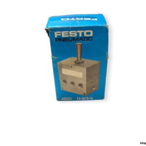 Festo 4920 Toggle Lever Valve