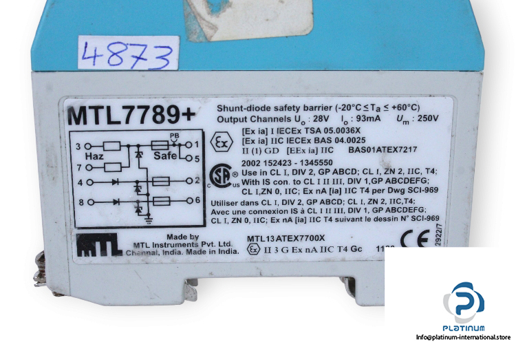 mtl-MTL-7789+-intrinsic-safety-barrier-(used)-2