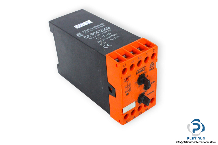 dold-BA9043_003-undervoltage-relay-(used)