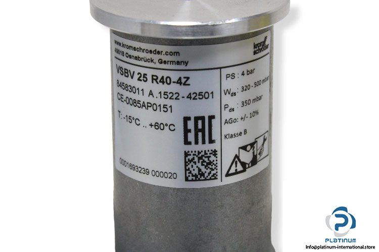 kromschroder-vsbv-25-r40-4z-84583011-a-1522-42501-safety-relief-valve-1