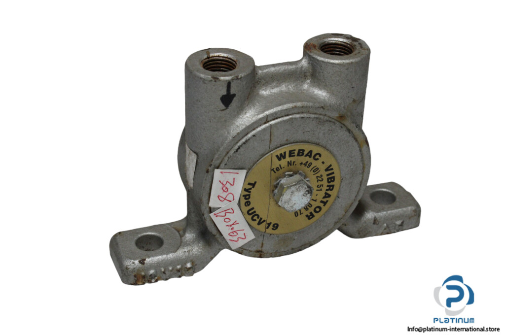 Webac UCV 19 Pneumatic Ball Vibrator