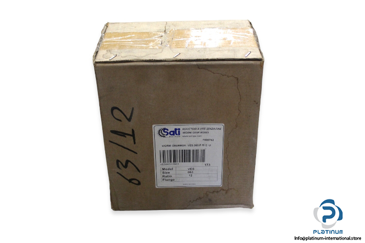 sati-ves63-worm-gearbox-ratio-12-1