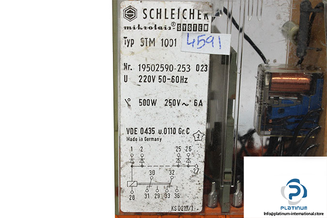 schleicher-STM-1001-19502590-253-023-safety-relay-(used)-2