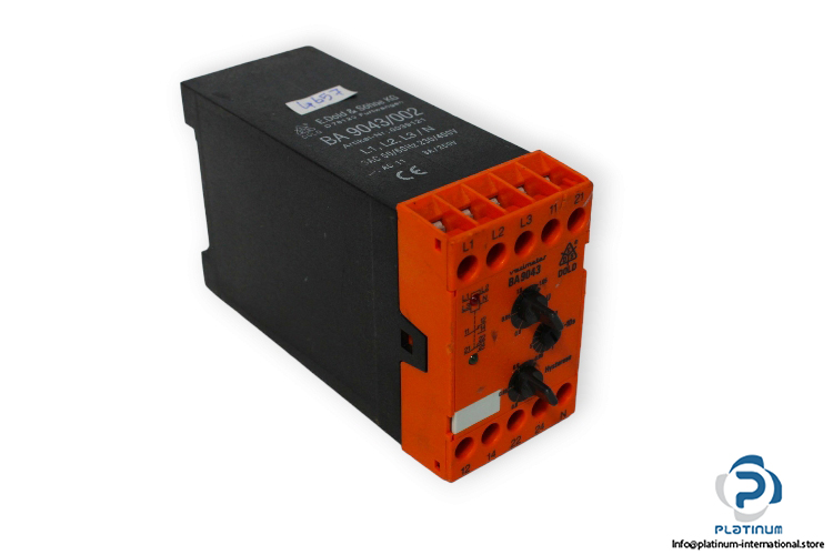 dold-BA-9043_002-undervoltage-relay-(used)