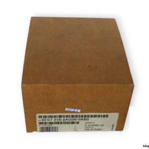 Siemens 6ES7 316-2AG00-0AB0 Processing Unit