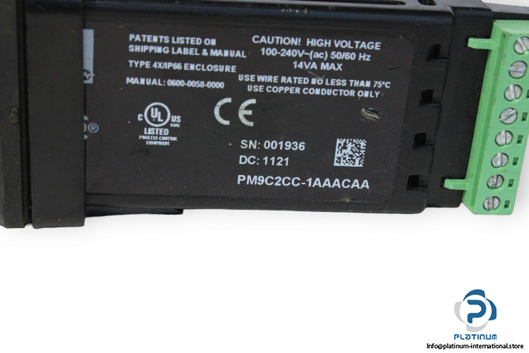 watlow-PM9C2CC-1AAACAA-controller-(used)-2