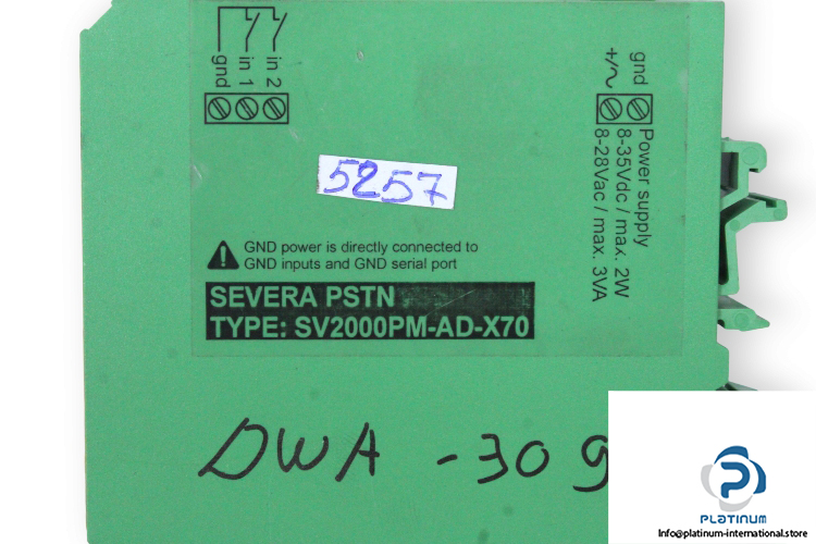adesys-SV2000PM-AD-X70-alarm-modem-(used)-3