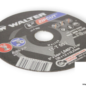 Walter 11-T 052 Zipcut CUT-OFF Wheel