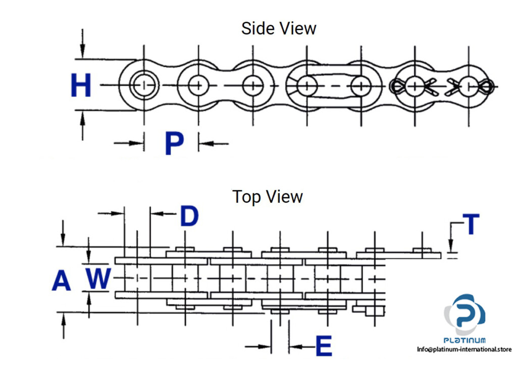 Donghua 06B-1 Simplex Roller Chain