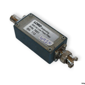 Lord 7651 LOW Pass Filter