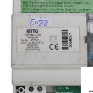 Ritto 4573/01 Power Supply Transformer