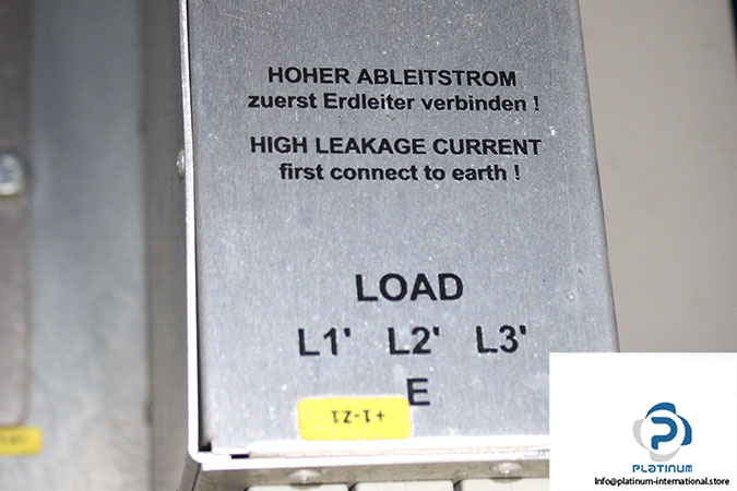 Schaffner-FN3100-50-34-filter-safety-terminal-block-(used)-2