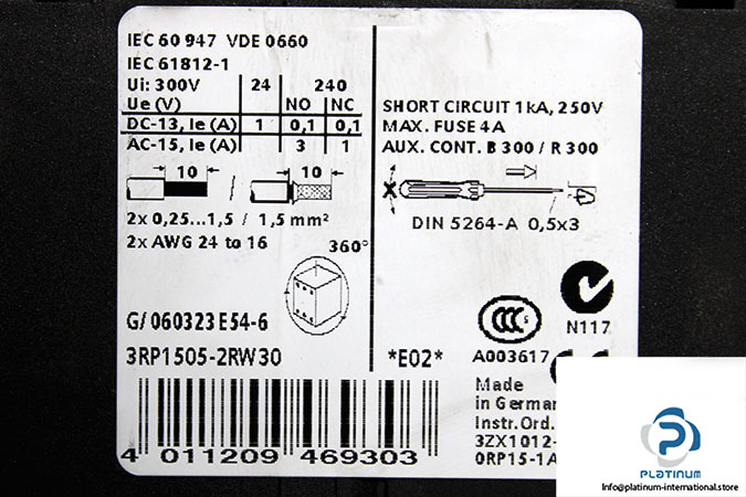 siemens-3RP1505-2RW30-timing-relay-(used)-2