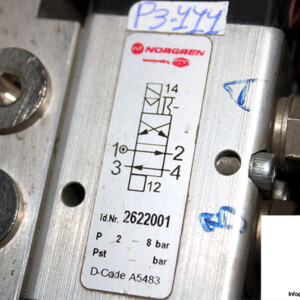Norgren 2622001 Single Solenoid Valve