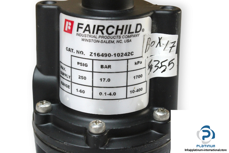 fairchild-z16490-10242c-pressure-regulator-used-3