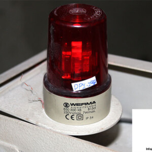 Werma 850 X00 X8 Light RED Indicator