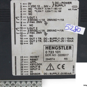 Hengstler 723 Variable Preset Counter